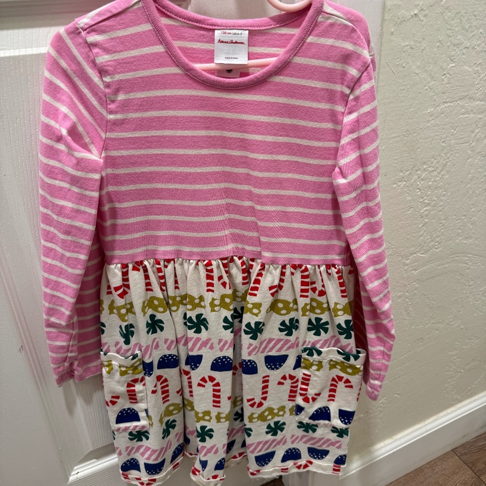 Hanna Andersson Cotton Christmas Dress